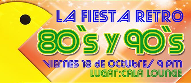 Fiesta Retro 80s Y 90s Calalounge Tusdj Latinoamerica fiesta retro 80s y 90s calalounge